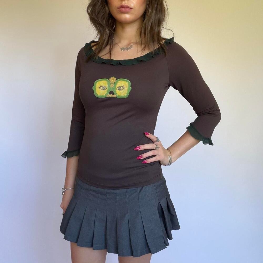 Killah by Miss Sixty Brown Long Sleeve - Picture 3 of 5